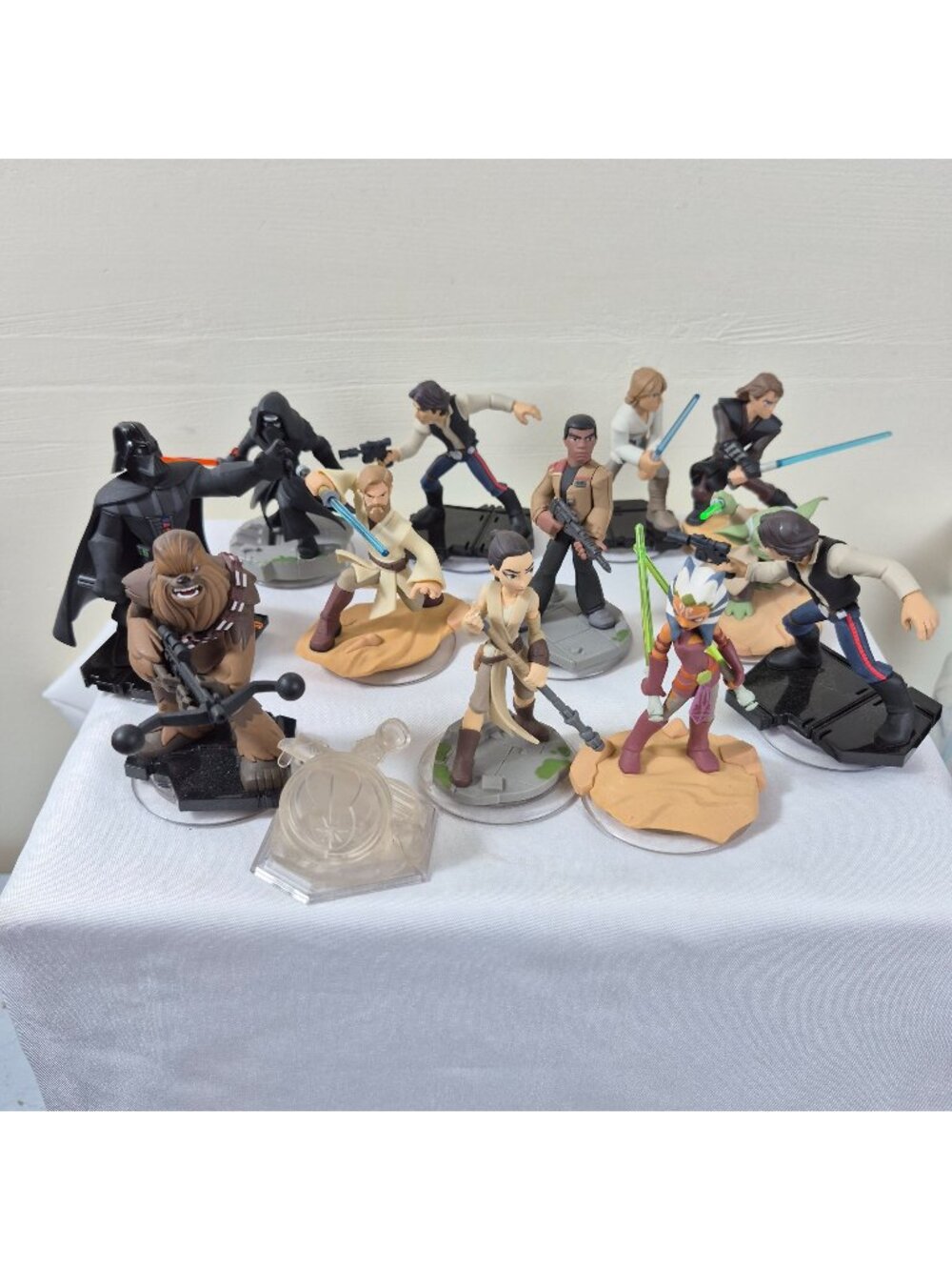 Disney Infinity Star Wars Figure Collection Set Jedi Sith Heroes Vtg Game Pcs